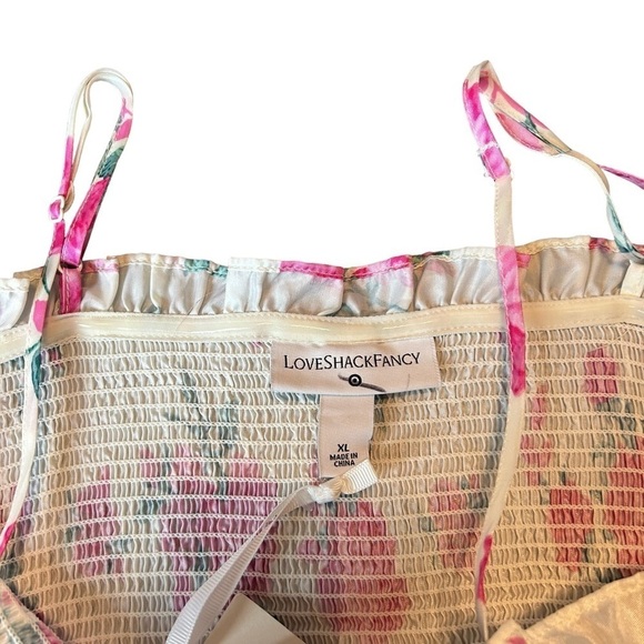 LoveShackFancy x Target Floral & Tiered Elise Midi Dress Sz. L - Picture 16 of 16